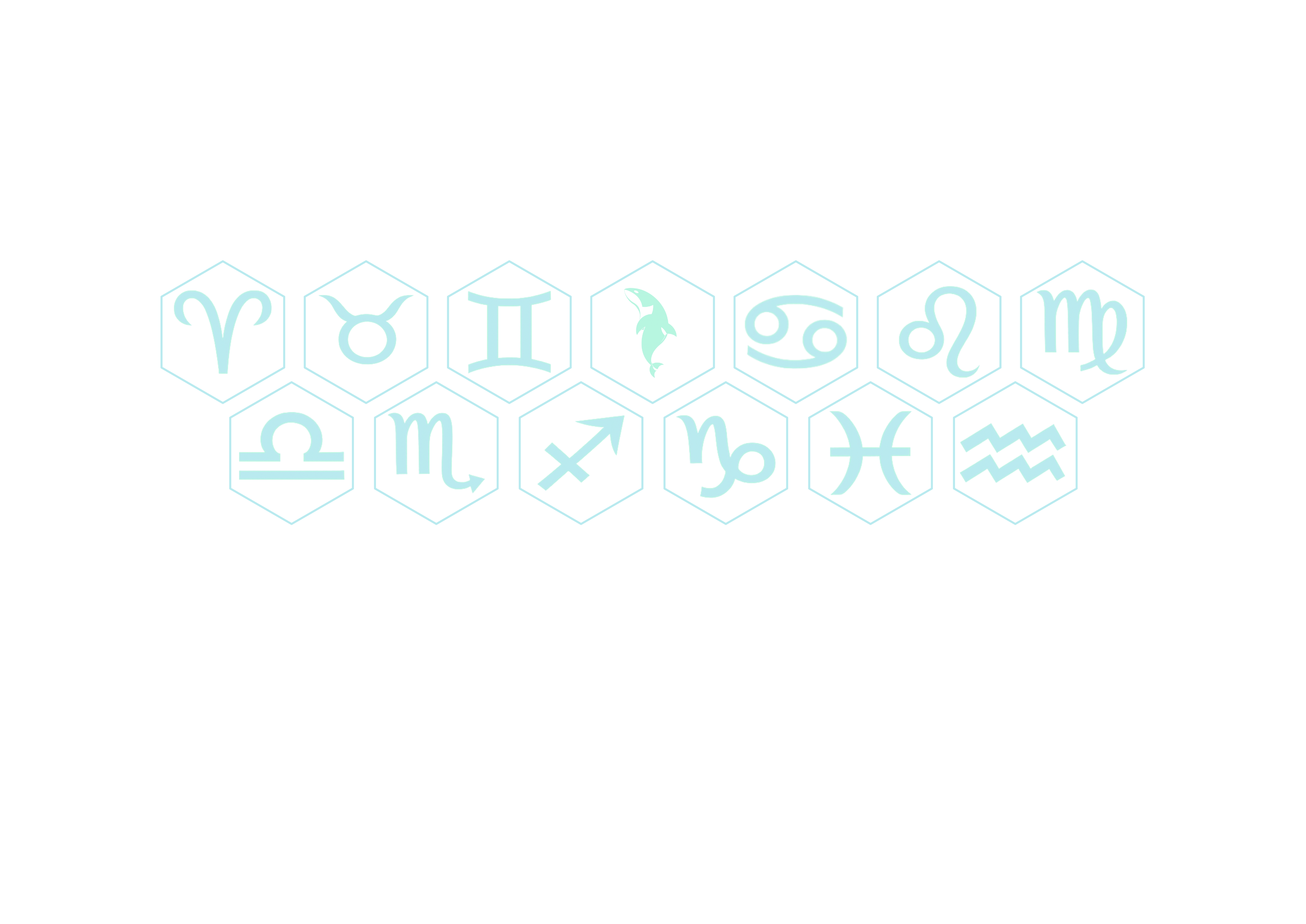 Zodiac icons